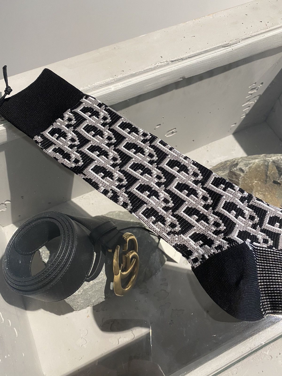 Dior BNWT Dior Oblique Socks Size ONE SIZE - 3 Thumbnail