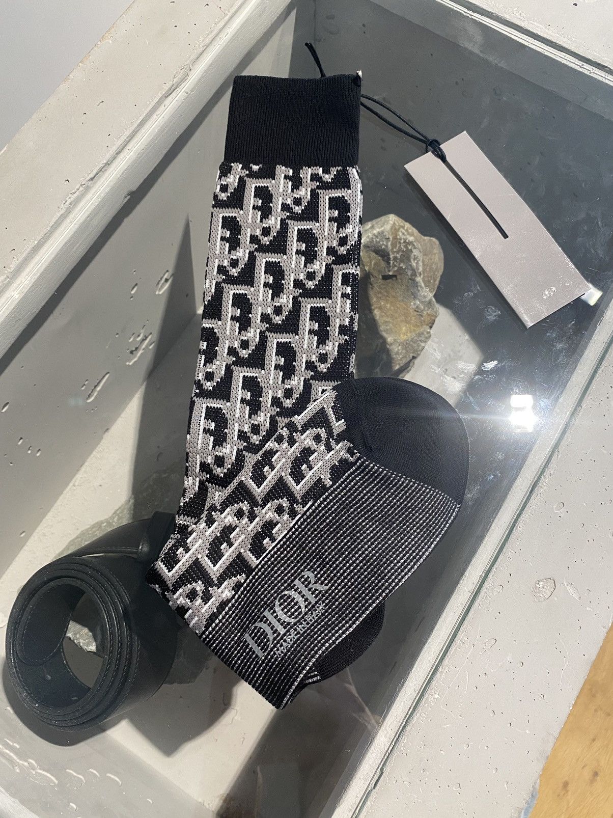 Dior BNWT Dior Oblique Socks Size ONE SIZE - 2 Thumbnail