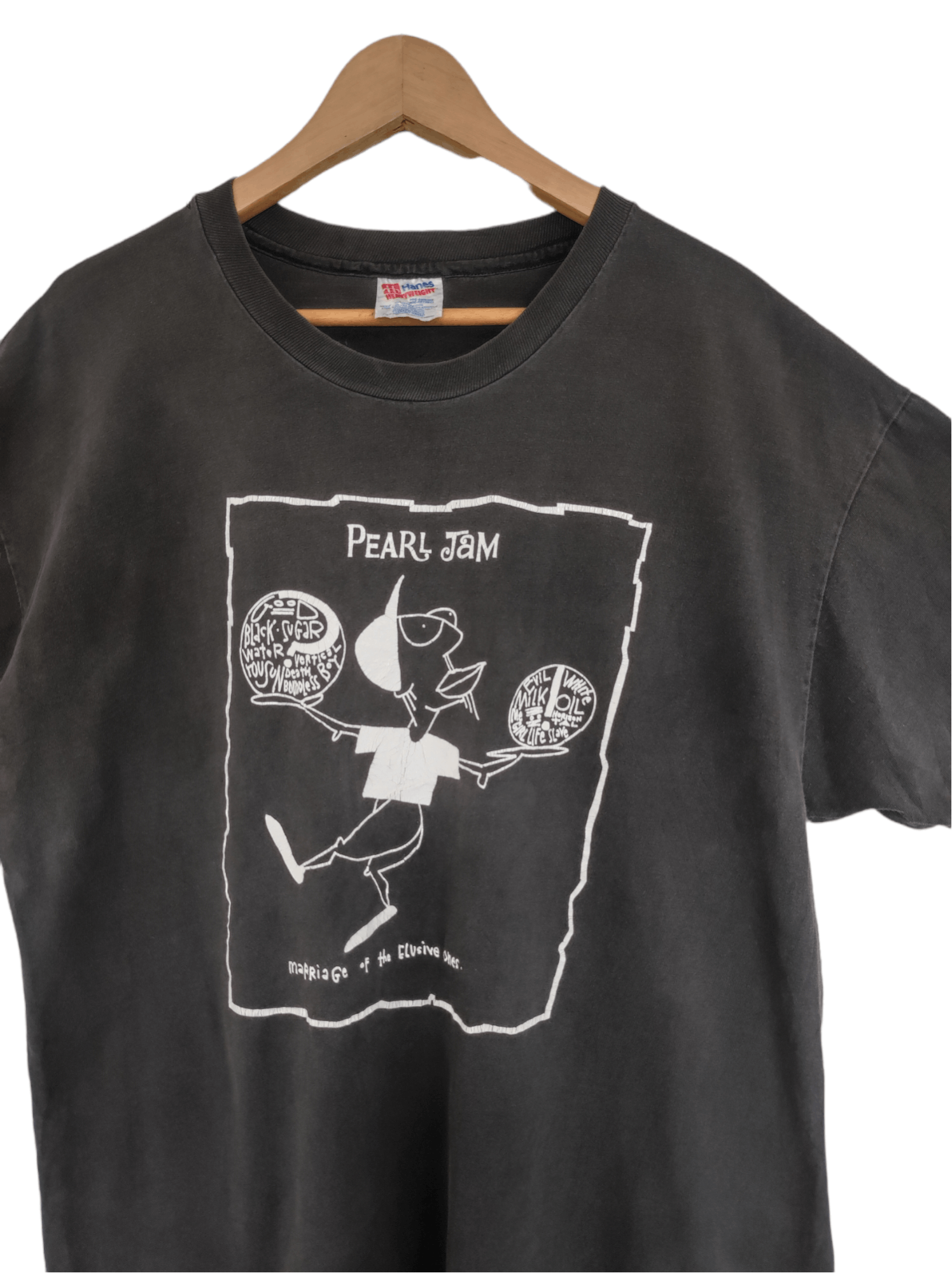 Vintage Vintage 1993 Pearl Jam Boundless Tour Shirt Size US L / EU 52-54 / 3 - 2 Thumbnail