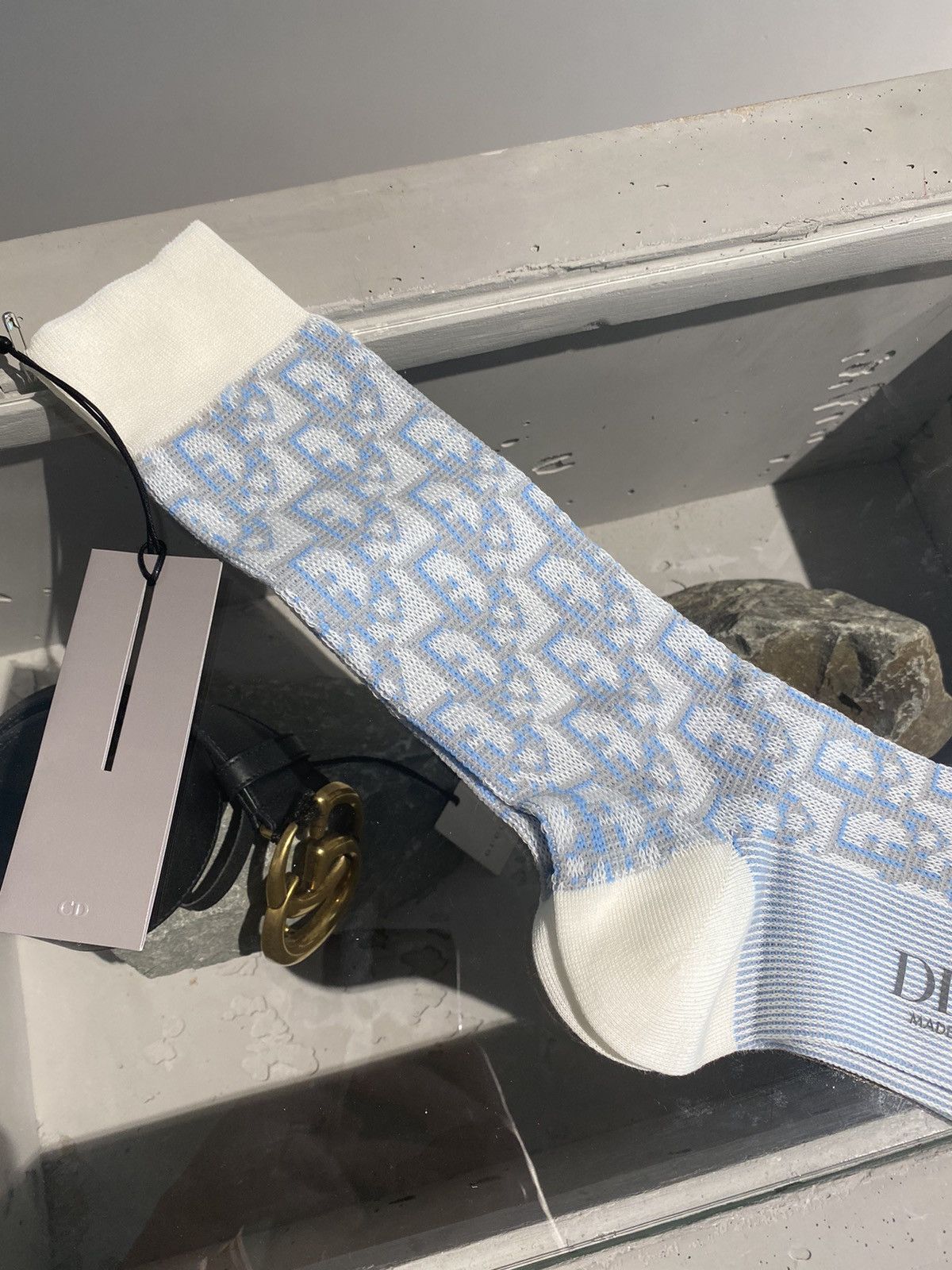 Dior BNWT Dior Oblique Socks Size ONE SIZE - 2 Thumbnail