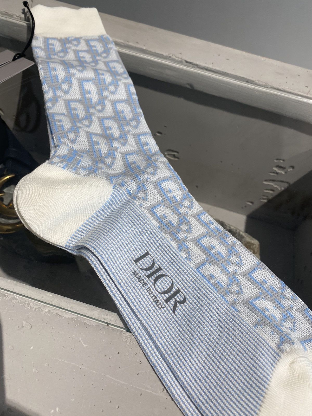 Dior BNWT Dior Oblique Socks Size ONE SIZE - 3 Thumbnail