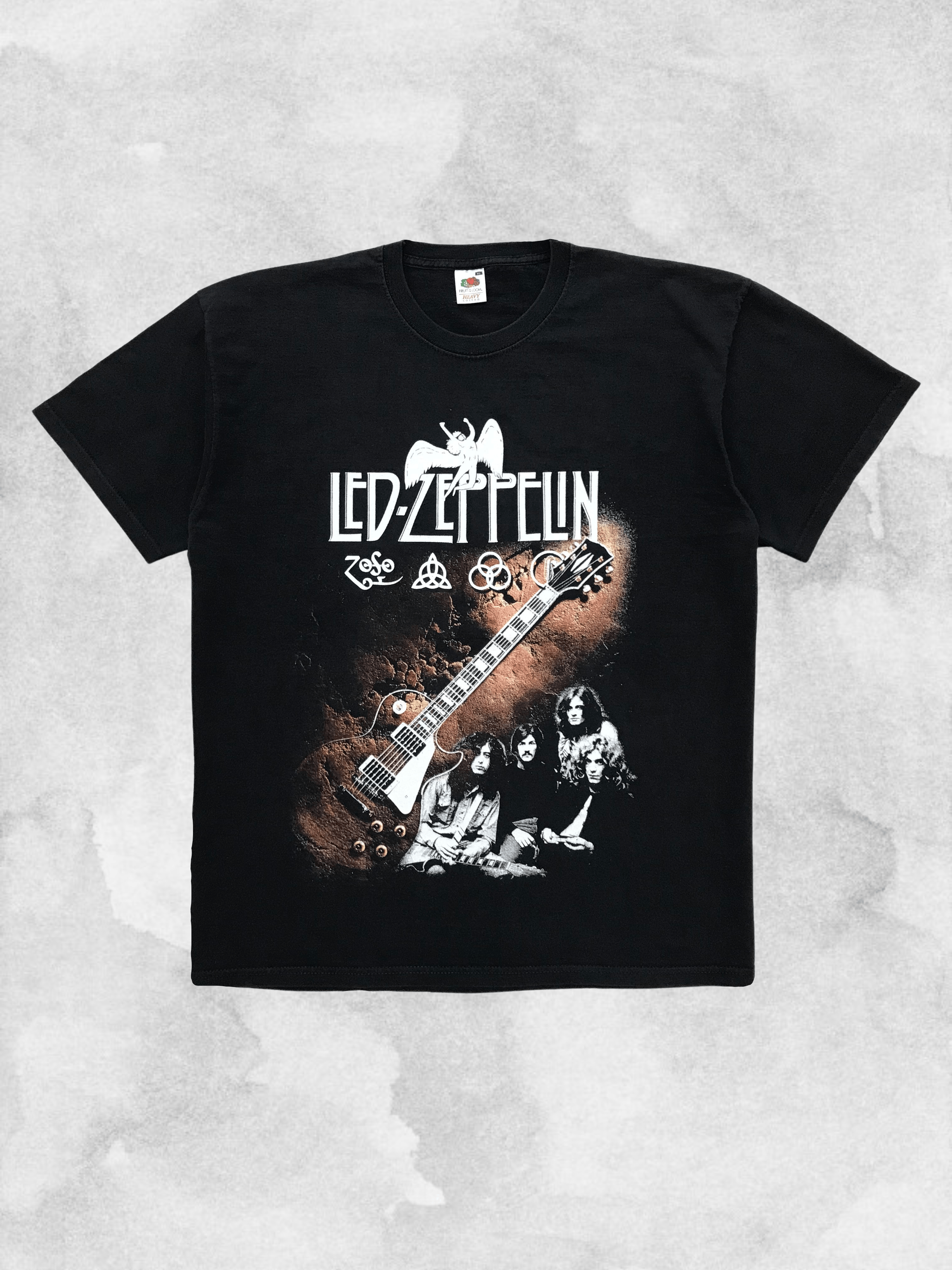 Vintage LED ZEPPELIN Vintage T-Shirt Tee Zoso 90s Rare Y2K Rock Band ...