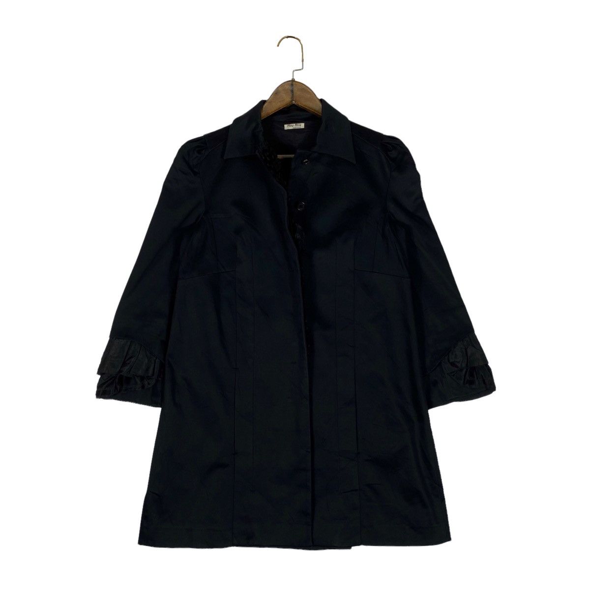 Miu Miu Black Mid Lenght Jacket
