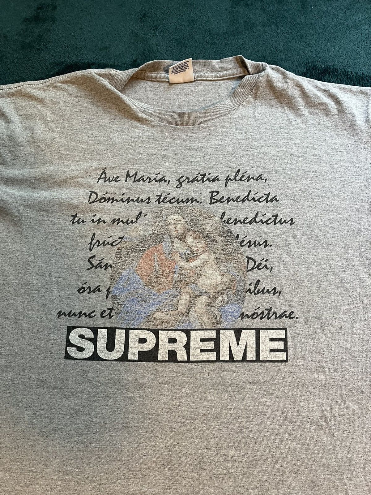 Supreme Supreme Ave Maria t shirt Grailed