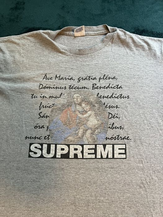 Supreme ave maria clearance tee