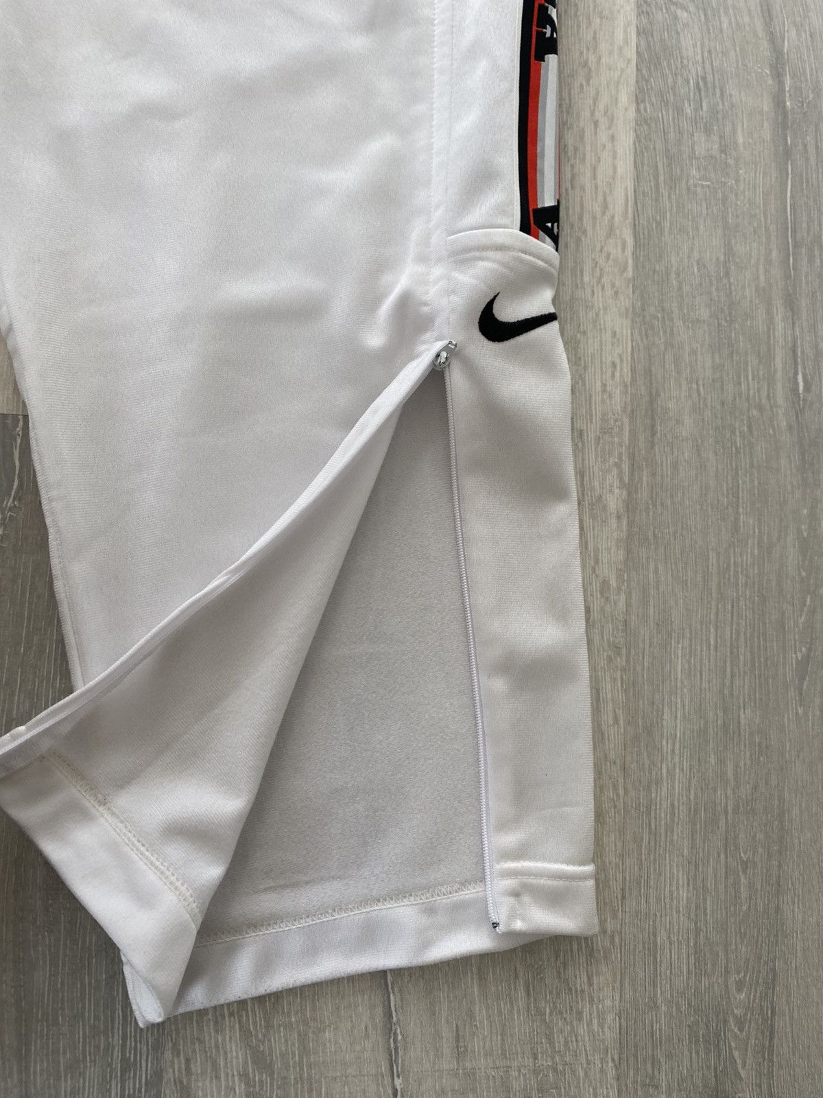 Nike × Vintage 90s Nike USA vintage side stripe track pants small swoosh Size US 34 / EU 50 - 4 Thumbnail