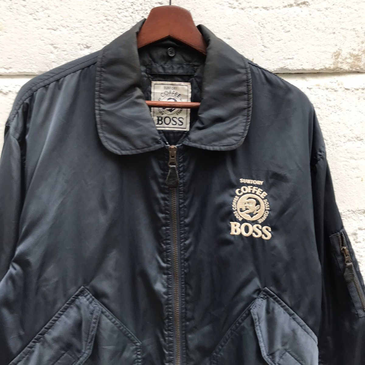 Japanese Brand Suntory Coffee Boss Bomber Jacket Size US M / EU 48-50 / 2 - 4 Thumbnail