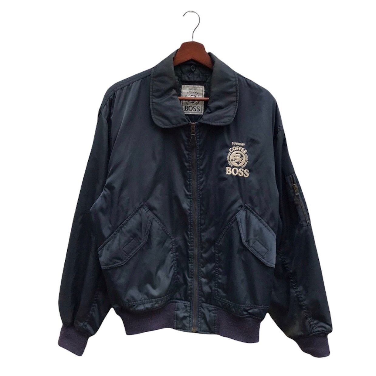 Japanese Brand Suntory Coffee Boss Bomber Jacket Size US M / EU 48-50 / 2 - 1 Thumbnail