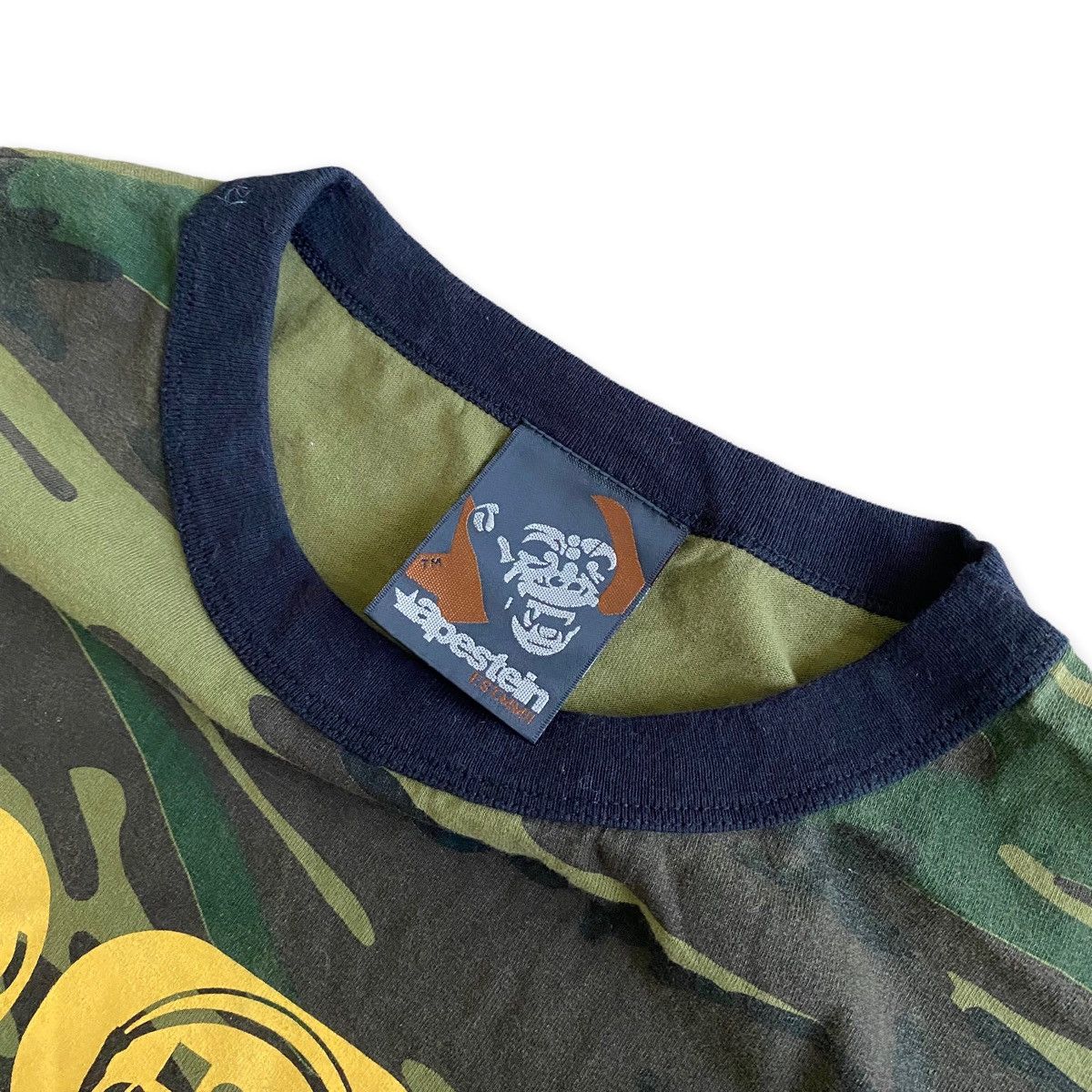 Japanese Brand Apestein Made In USA Camo T-Shirt Size US L / EU 52-54 / 3 - 4 Thumbnail