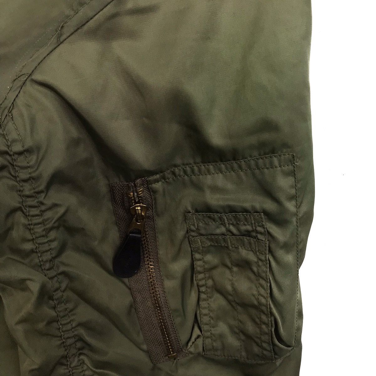 Japanese Brand Vintage Military Zipper Bomber Flight Jacket Size US M / EU 48-50 / 2 - 6 Thumbnail