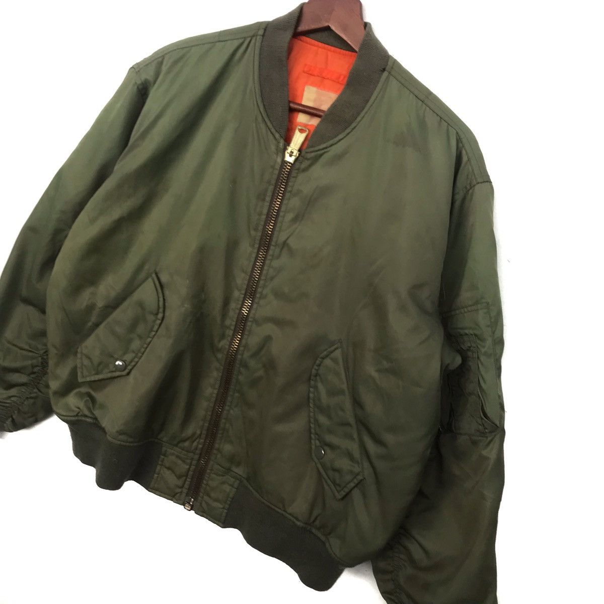Japanese Brand Vintage Military Zipper Bomber Flight Jacket Size US M / EU 48-50 / 2 - 3 Thumbnail