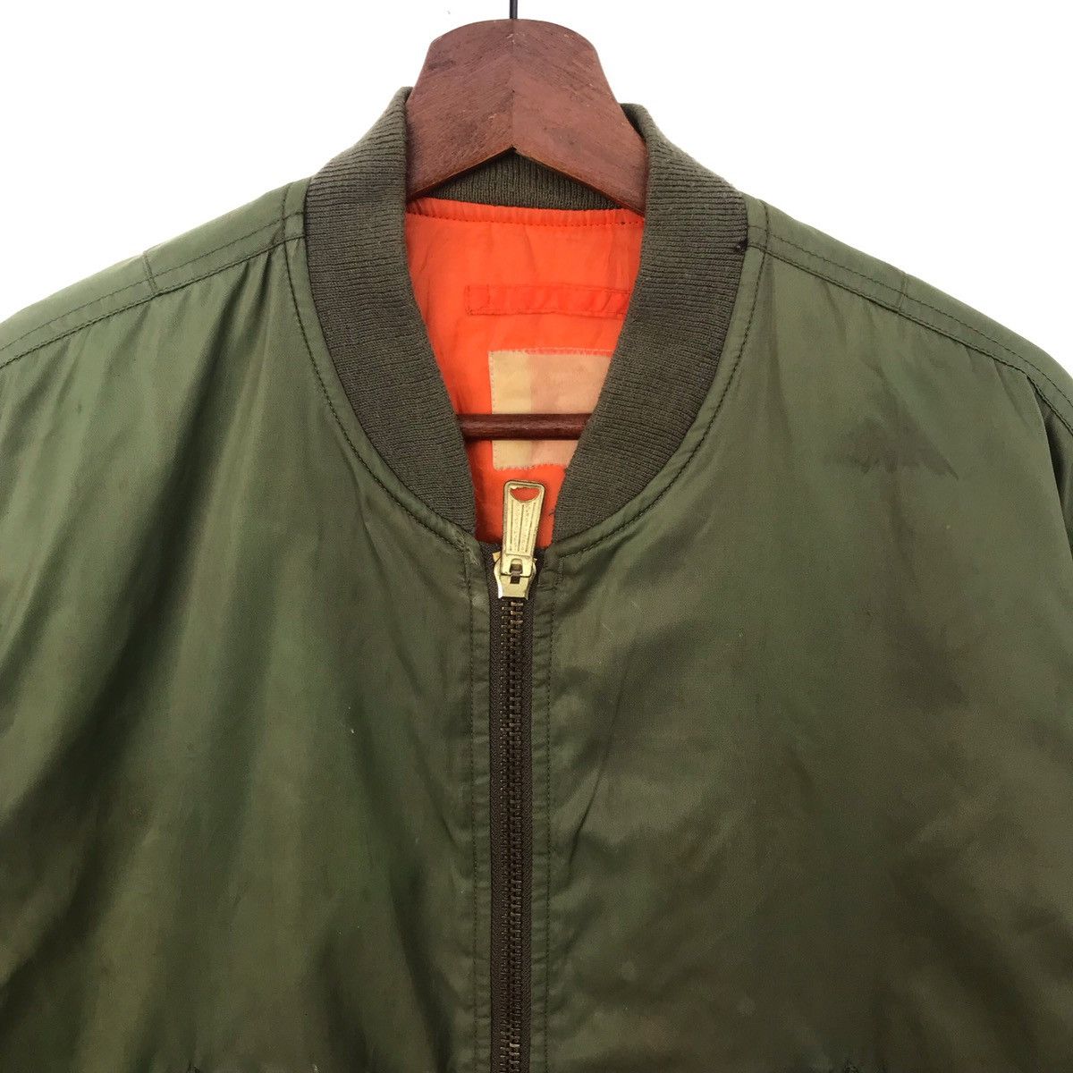 Japanese Brand Vintage Military Zipper Bomber Flight Jacket Size US M / EU 48-50 / 2 - 5 Thumbnail