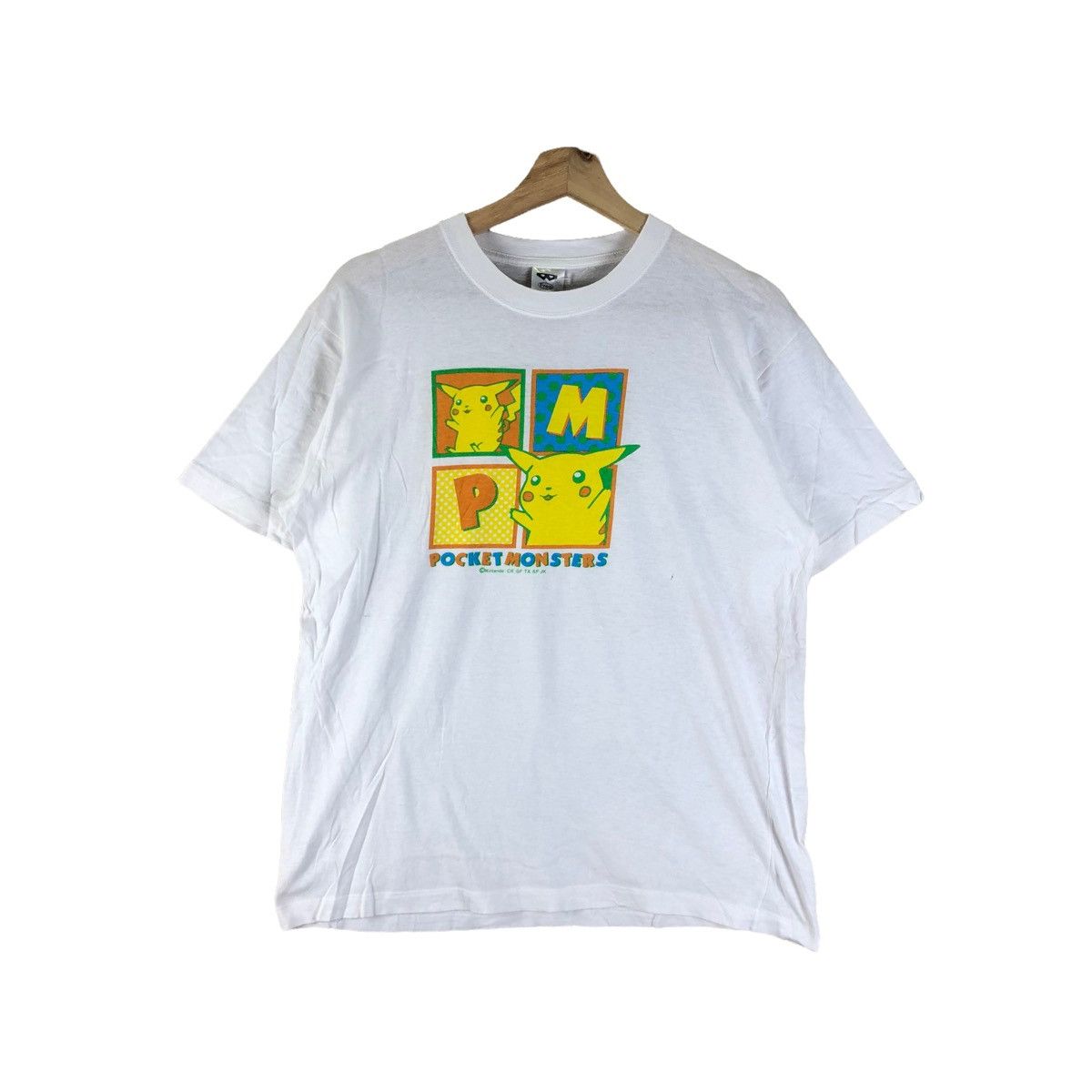 Cartoon Network × Pokemon × Vintage Vintage Pokemon Nintendo Pocket Monster Big Print Tshirt Size US M / EU 48-50 / 2 - 1 Thumbnail