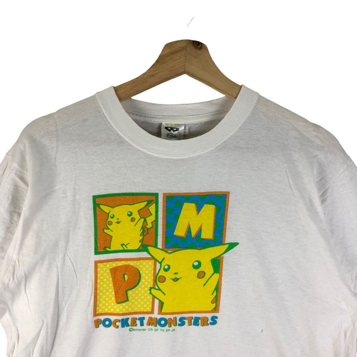 Cartoon Network × Pokemon × Vintage Vintage Pokemon Nintendo Pocket Monster Big Print Tshirt Size US M / EU 48-50 / 2 - 5 Thumbnail