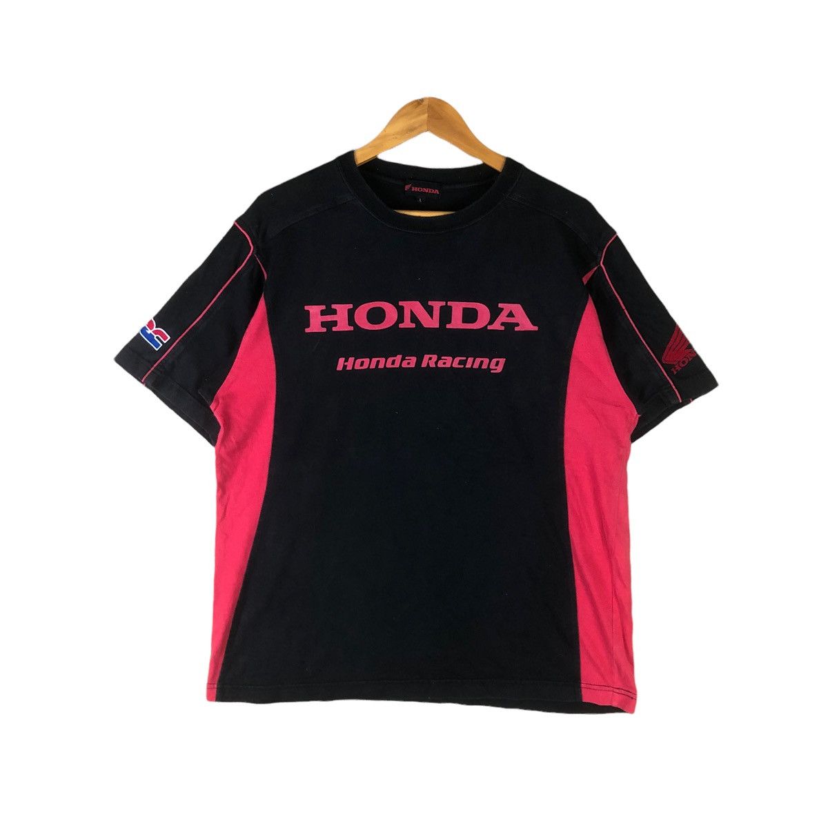 Honda × Vintage Vintage Honda Racing Motorsport Tshirt Size US L / EU 52-54 / 3 - 1 Thumbnail