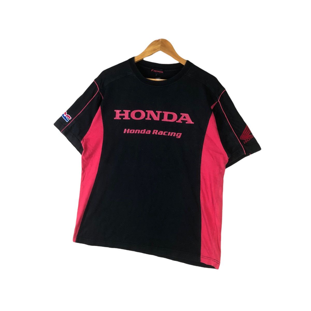 Honda × Vintage Vintage Honda Racing Motorsport Tshirt Size US L / EU 52-54 / 3 - 3 Thumbnail