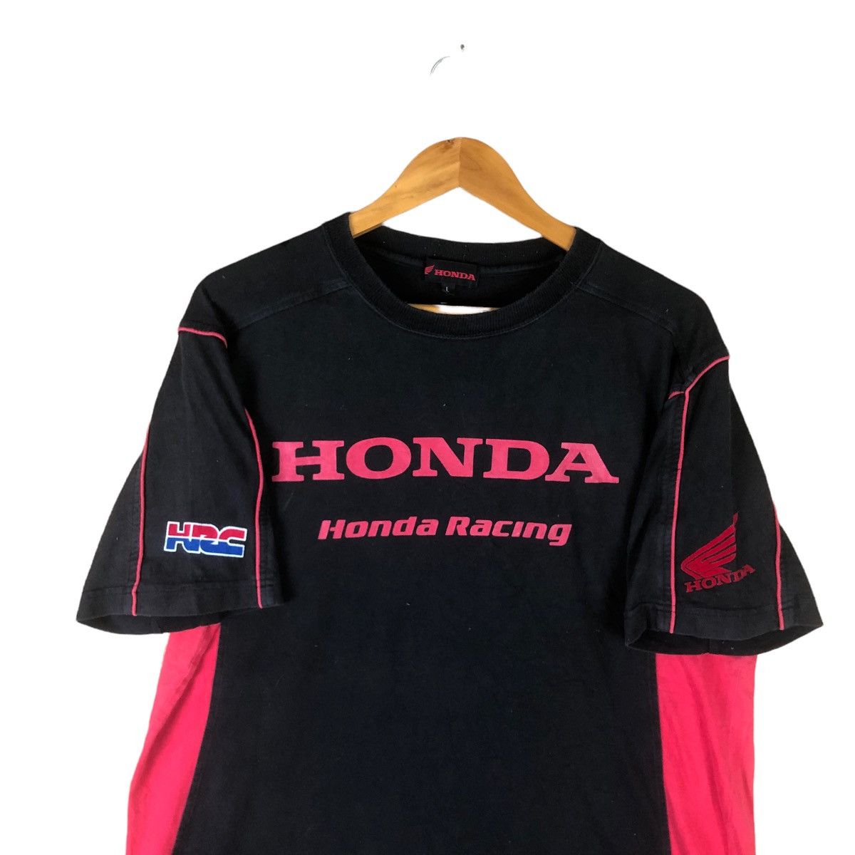 Honda × Vintage Vintage Honda Racing Motorsport Tshirt Size US L / EU 52-54 / 3 - 7 Thumbnail