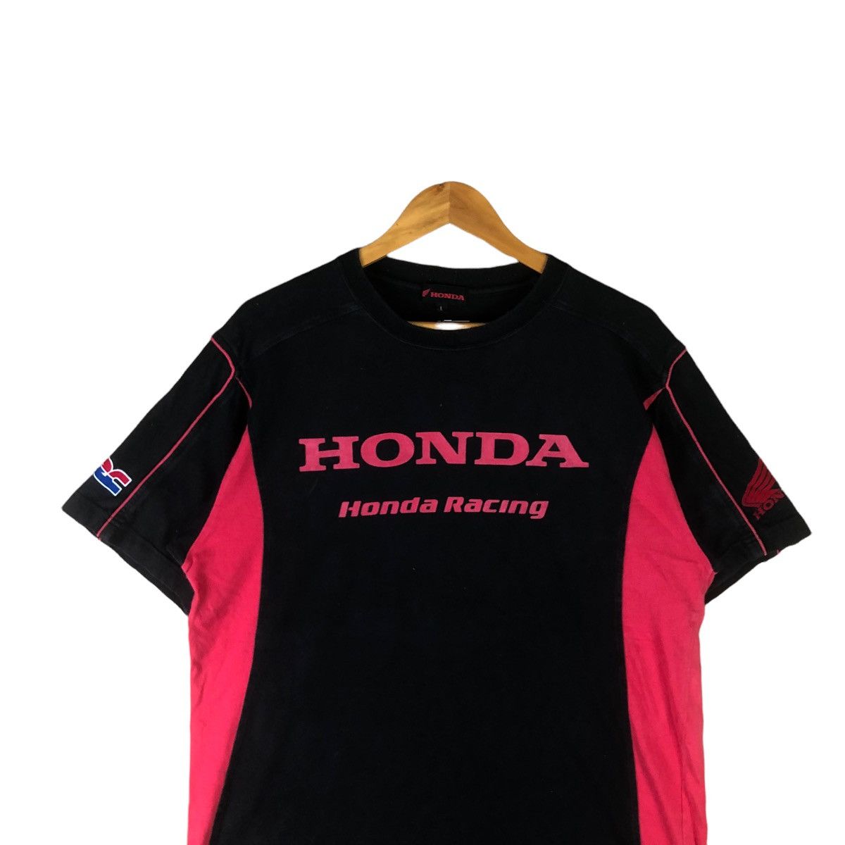 Honda × Vintage Vintage Honda Racing Motorsport Tshirt Size US L / EU 52-54 / 3 - 4 Thumbnail