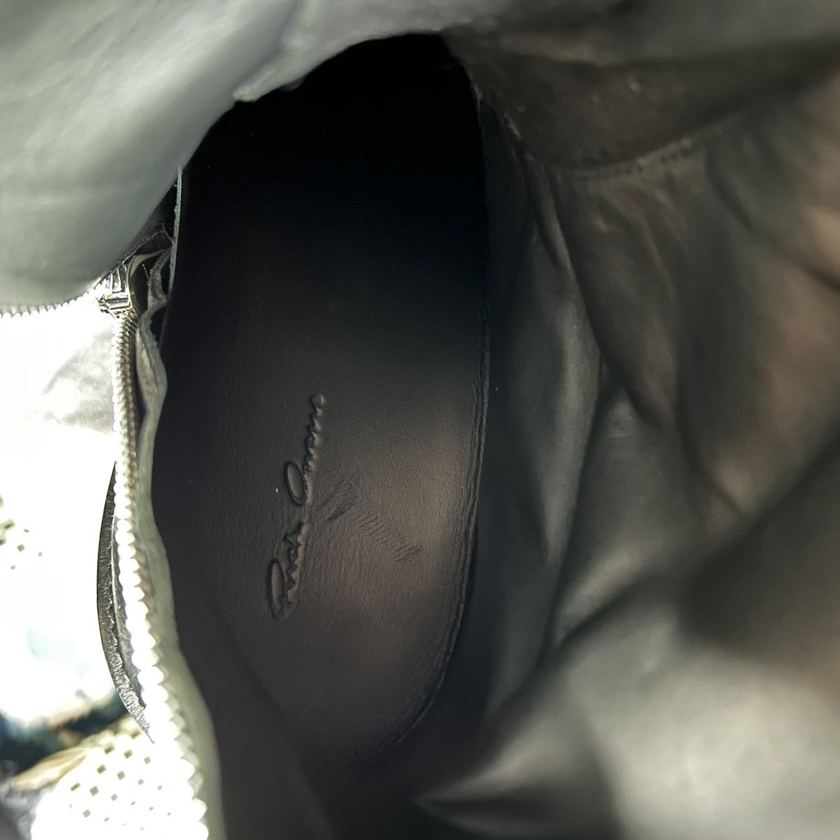 Rick Owens Rick Owens Bull Leather Megatooth Combat Boots Size US 12 / EU 45 - 9 Thumbnail