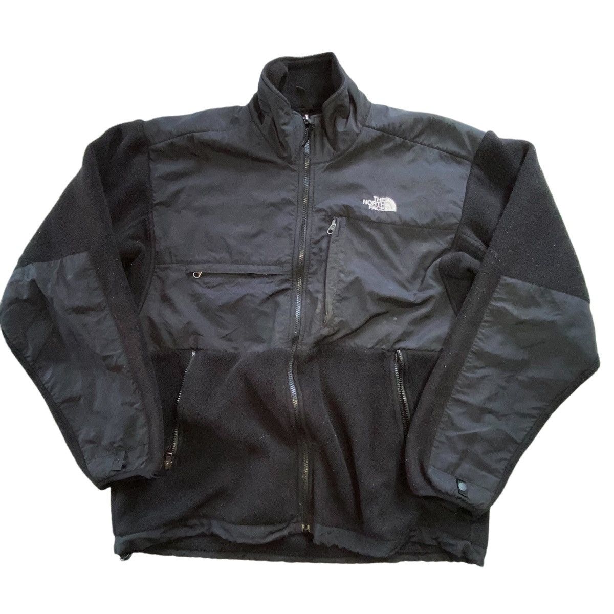 2000s North Face Denali Fleece Jacket Liner Black Utility