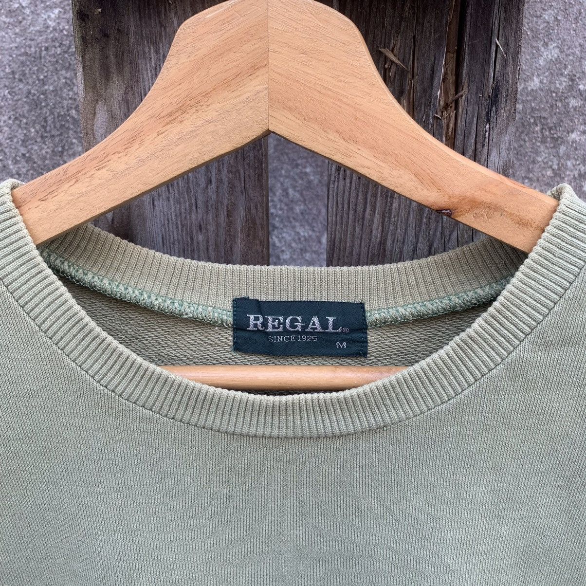 Japanese Brand × Vintage Vintage Regal Crewneck Faded Sweater Jumper Pullover Size US L / EU 52-54 / 3 - 4 Thumbnail