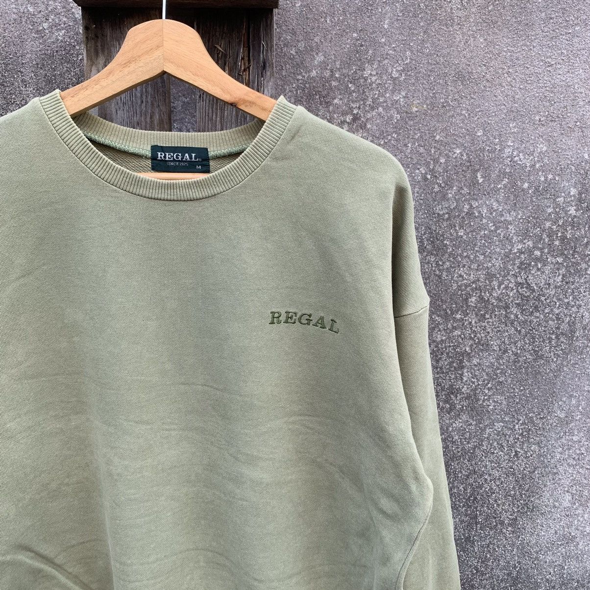 Japanese Brand × Vintage Vintage Regal Crewneck Faded Sweater Jumper Pullover Size US L / EU 52-54 / 3 - 2 Thumbnail