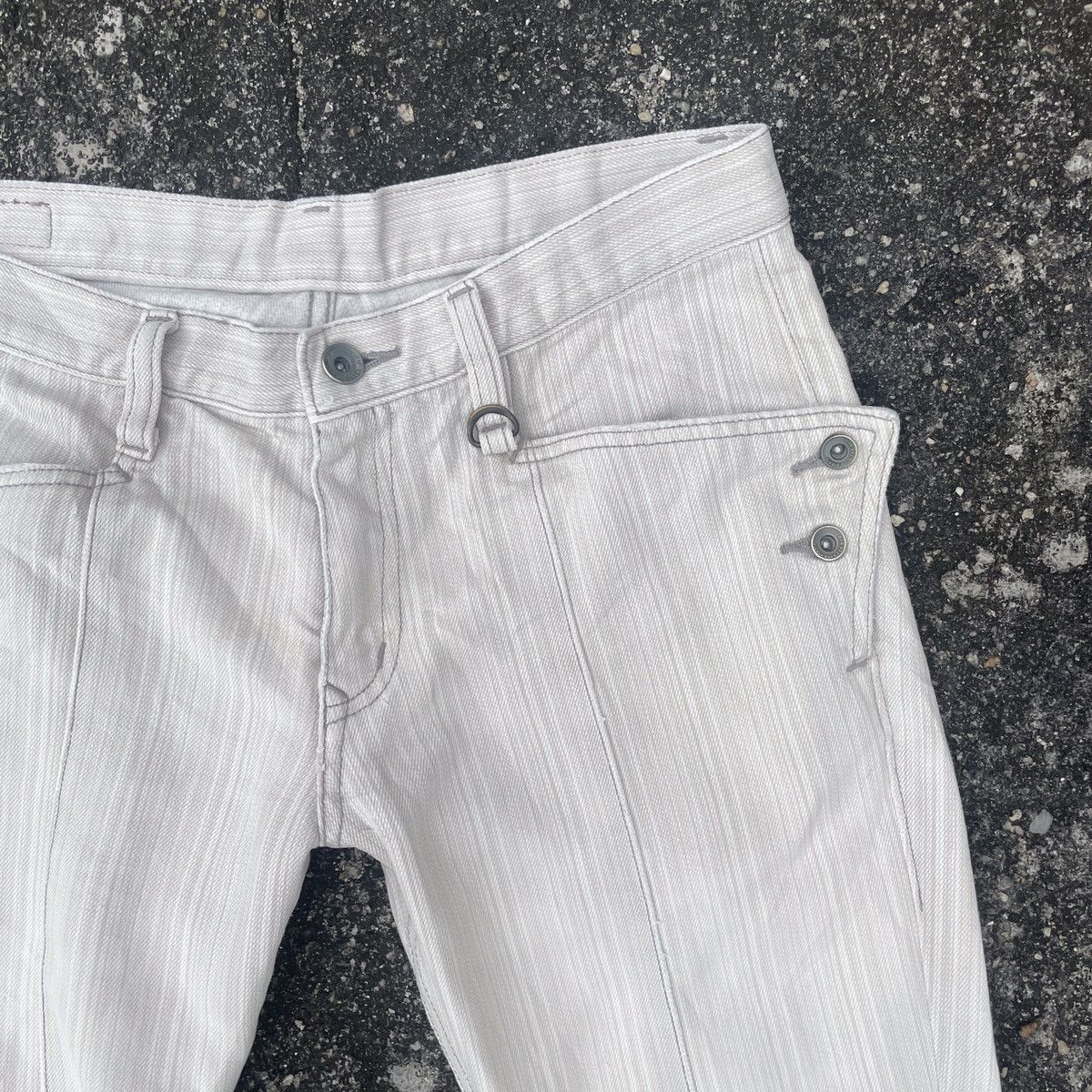 Japanese Brand Vintage Nicole Club Distressed Denim Jeans Size 30" / US 8 / IT 44 - 2 Thumbnail