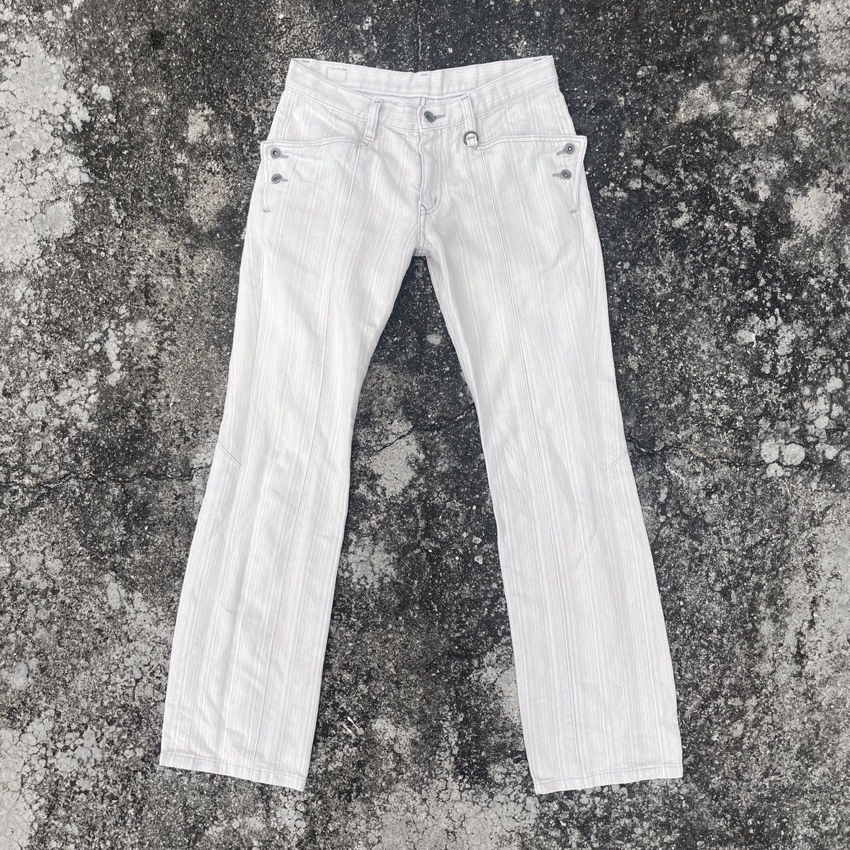 Japanese Brand Vintage Nicole Club Distressed Denim Jeans Size 30" / US 8 / IT 44 - 1 Thumbnail