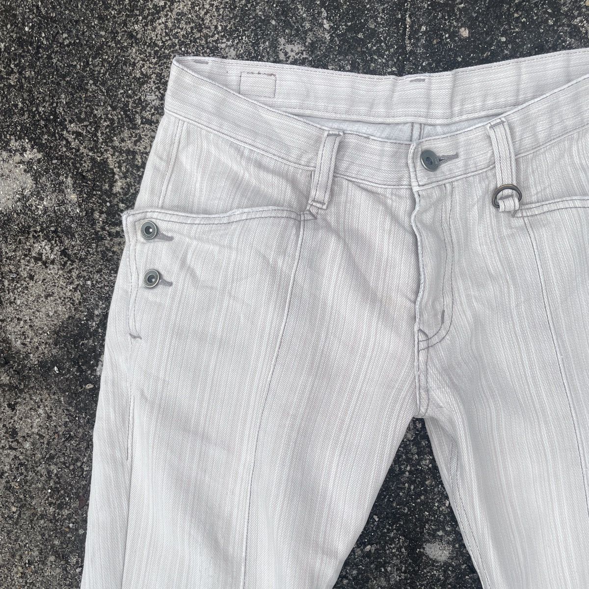 Japanese Brand Vintage Nicole Club Distressed Denim Jeans Size 30" / US 8 / IT 44 - 3 Thumbnail