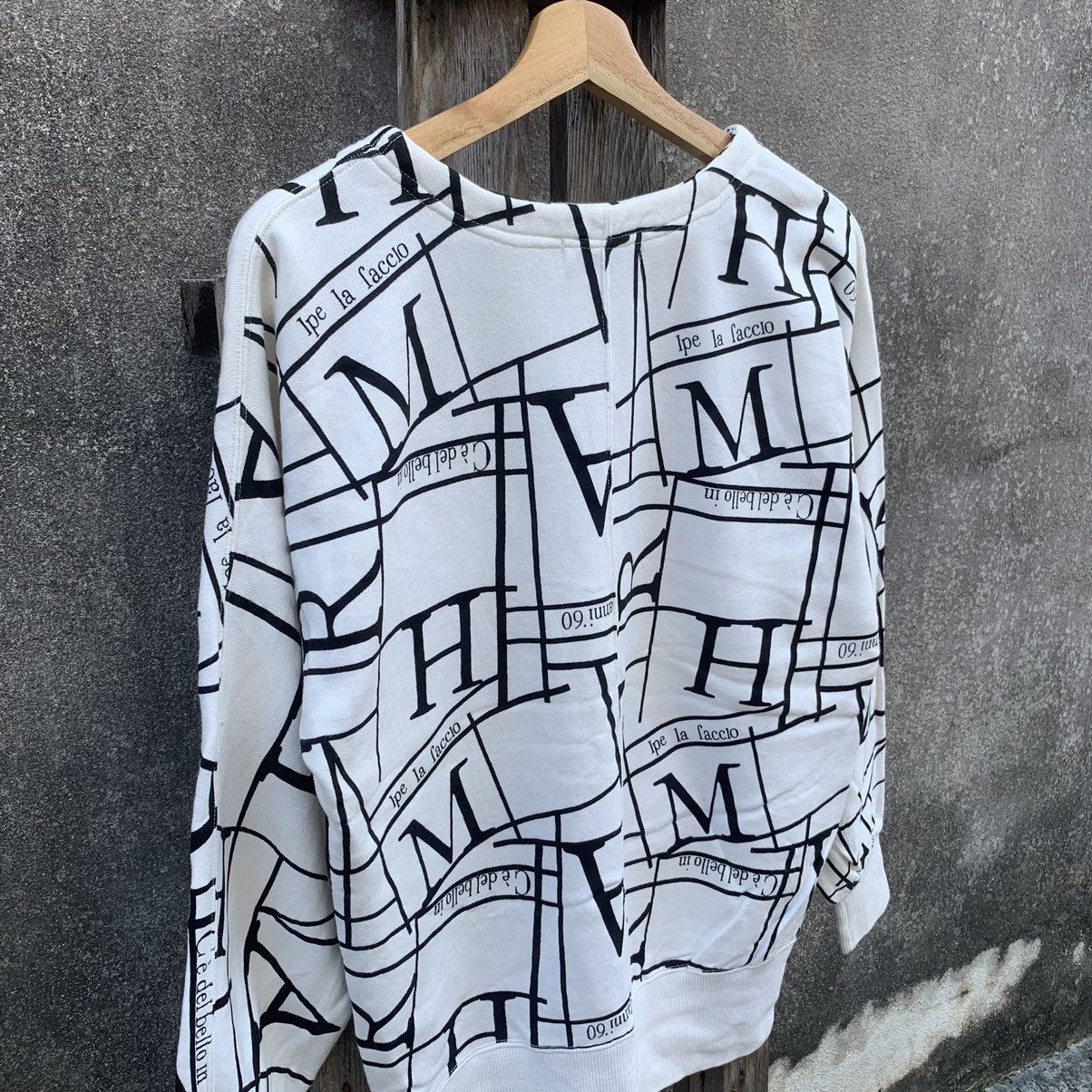 Japanese Brand × Vintage Japanese Vintage Liberal FullPrinted Sweater Jumper Pullover Size US M / EU 48-50 / 2 - 7 Thumbnail