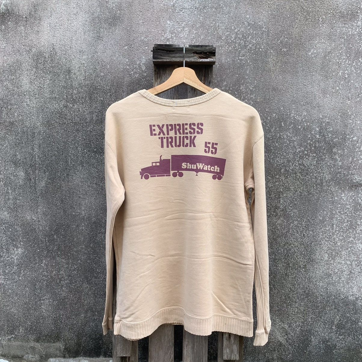 Express × Japanese Brand Y2K Shu-Watch Express Truck Sweater Jumper Pullover Size US M / EU 48-50 / 2 - 9 Thumbnail