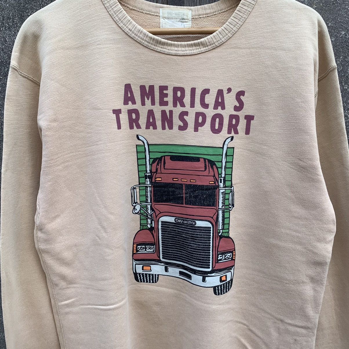 Express × Japanese Brand Y2K Shu-Watch Express Truck Sweater Jumper Pullover Size US M / EU 48-50 / 2 - 3 Thumbnail