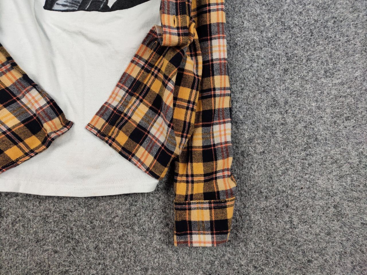 Flannel Vintage Flannel Shirt Travis Scott Style Size US L / EU 52-54 / 3 - 10 Thumbnail