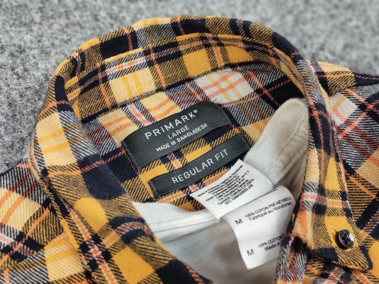 Flannel Vintage Flannel Shirt Travis Scott Style Size US L / EU 52-54 / 3 - 17 Thumbnail