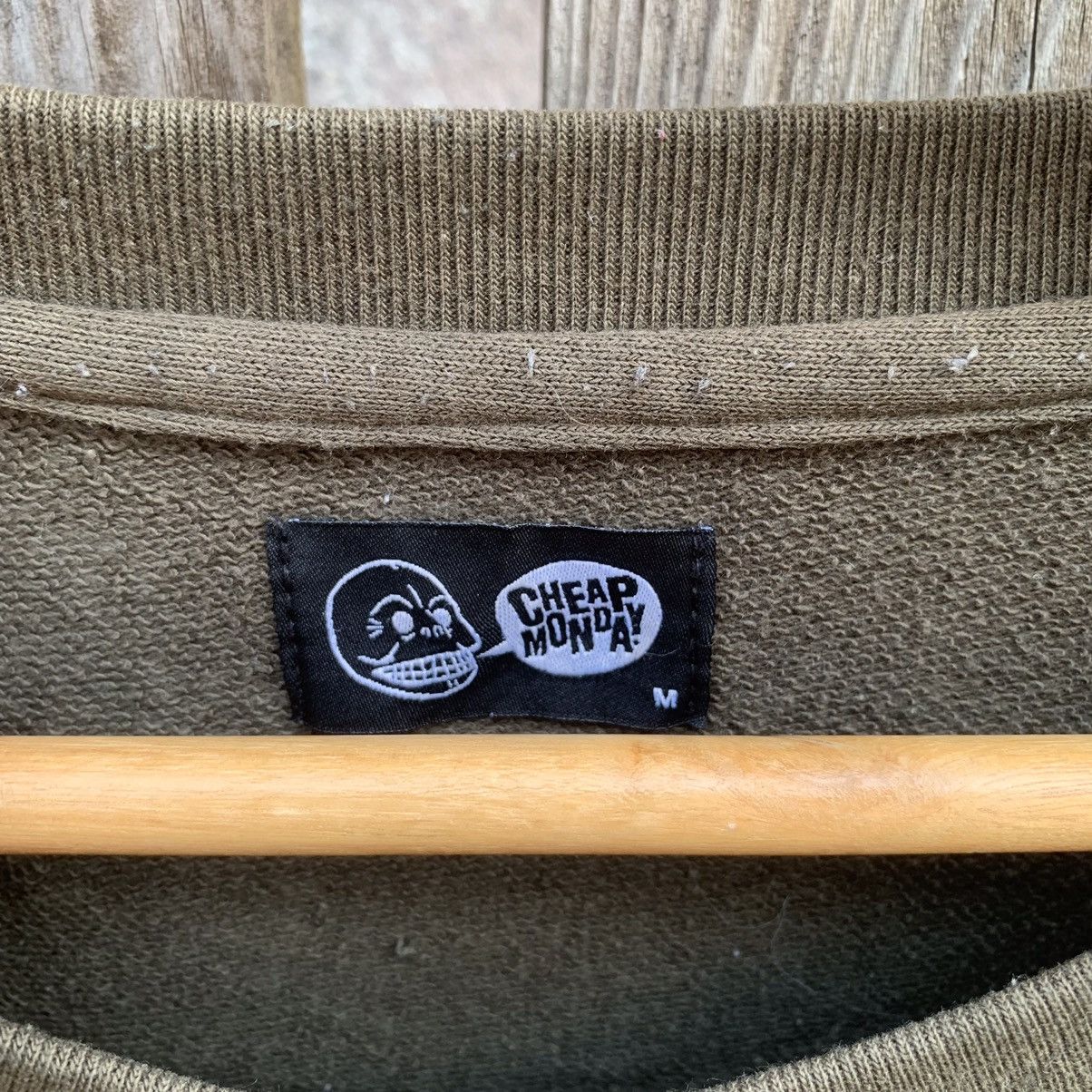 Cheap Monday × Vintage Vintage Cheap Monday Crewneck Sweater Embroidery Pullover Size US M / EU 48-50 / 2 - 5 Thumbnail