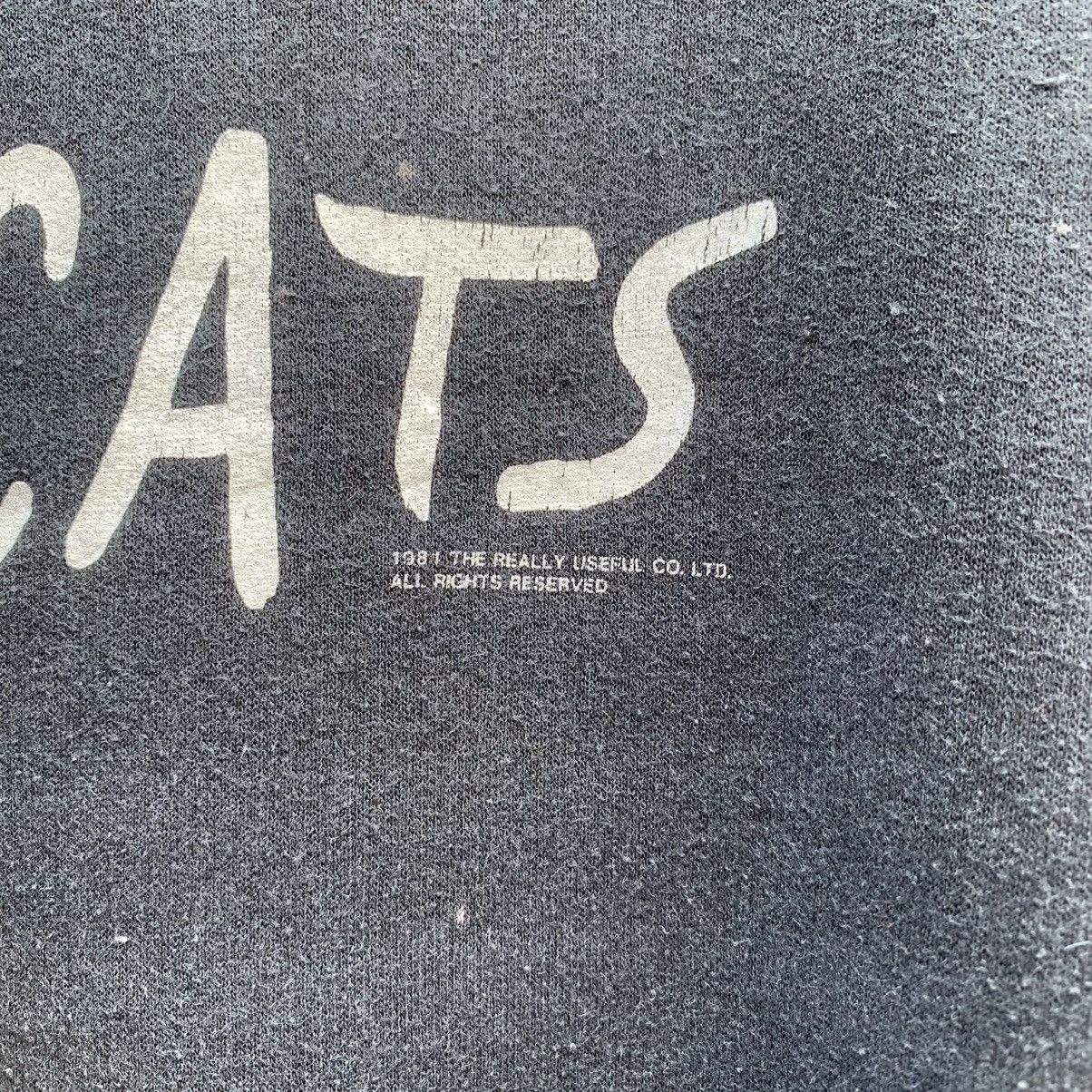 Vintage 1981 Vintage Cats Crewneck Baggy Sweater Faded Pullover Size US XL / EU 56 / 4 - 6 Thumbnail
