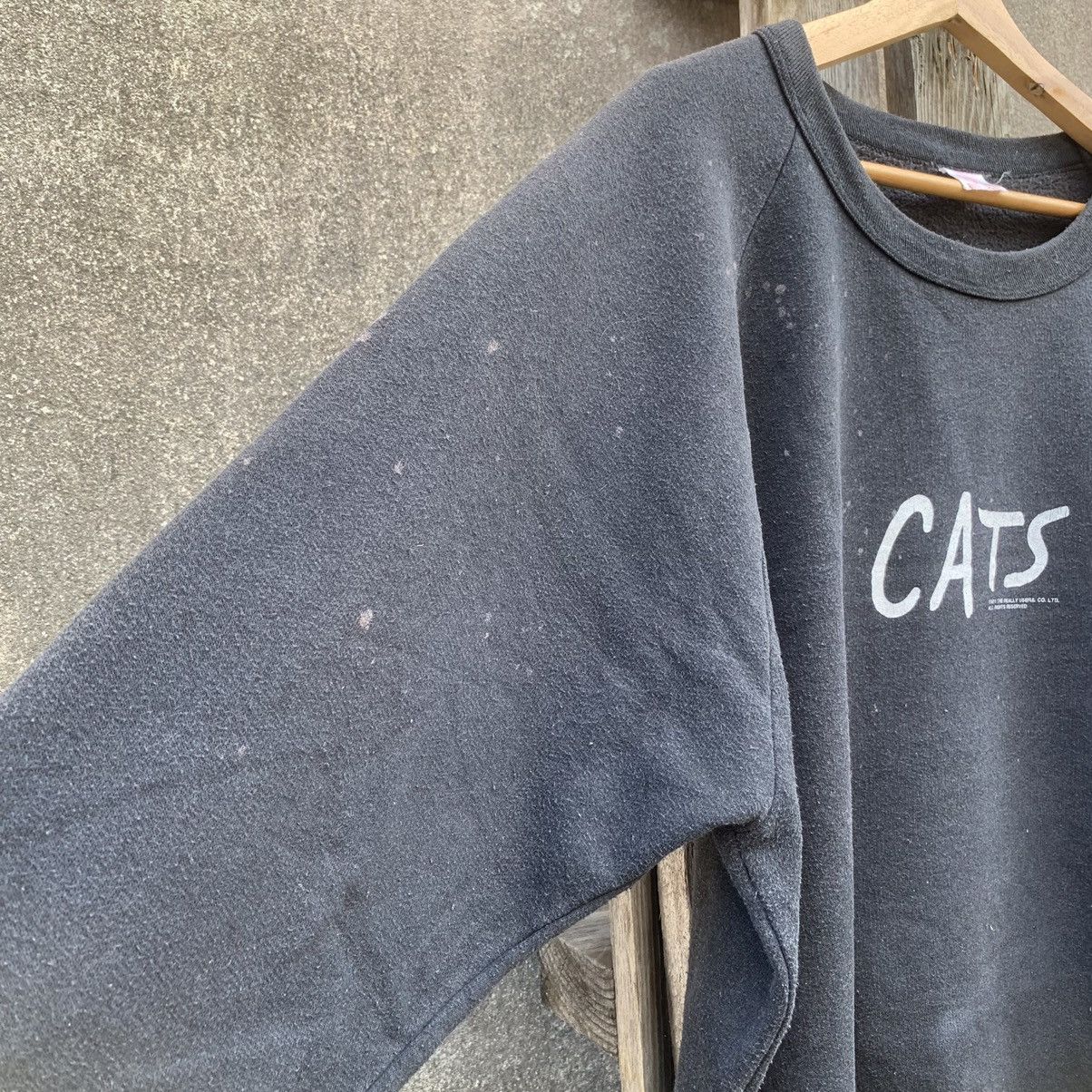 Vintage 1981 Vintage Cats Crewneck Baggy Sweater Faded Pullover Size US XL / EU 56 / 4 - 5 Thumbnail
