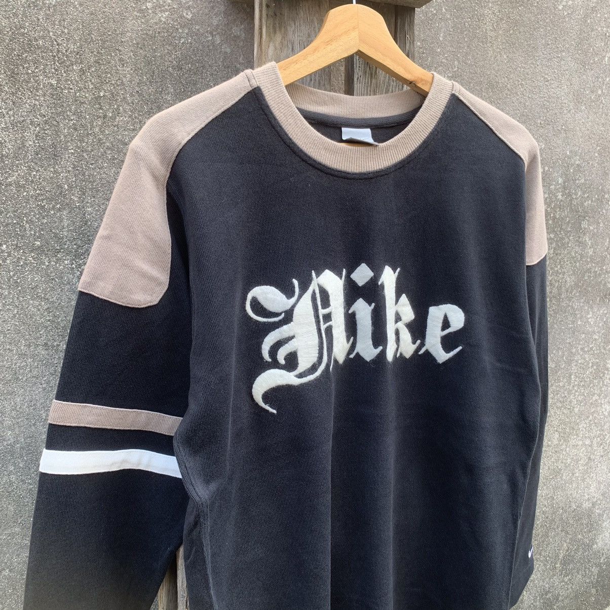 Nike × Vintage 💥 STEALS 💥 Nike Swoosh Embroidery Sweater Jumper Pullover Size US S / EU 44-46 / 1 - 2 Thumbnail