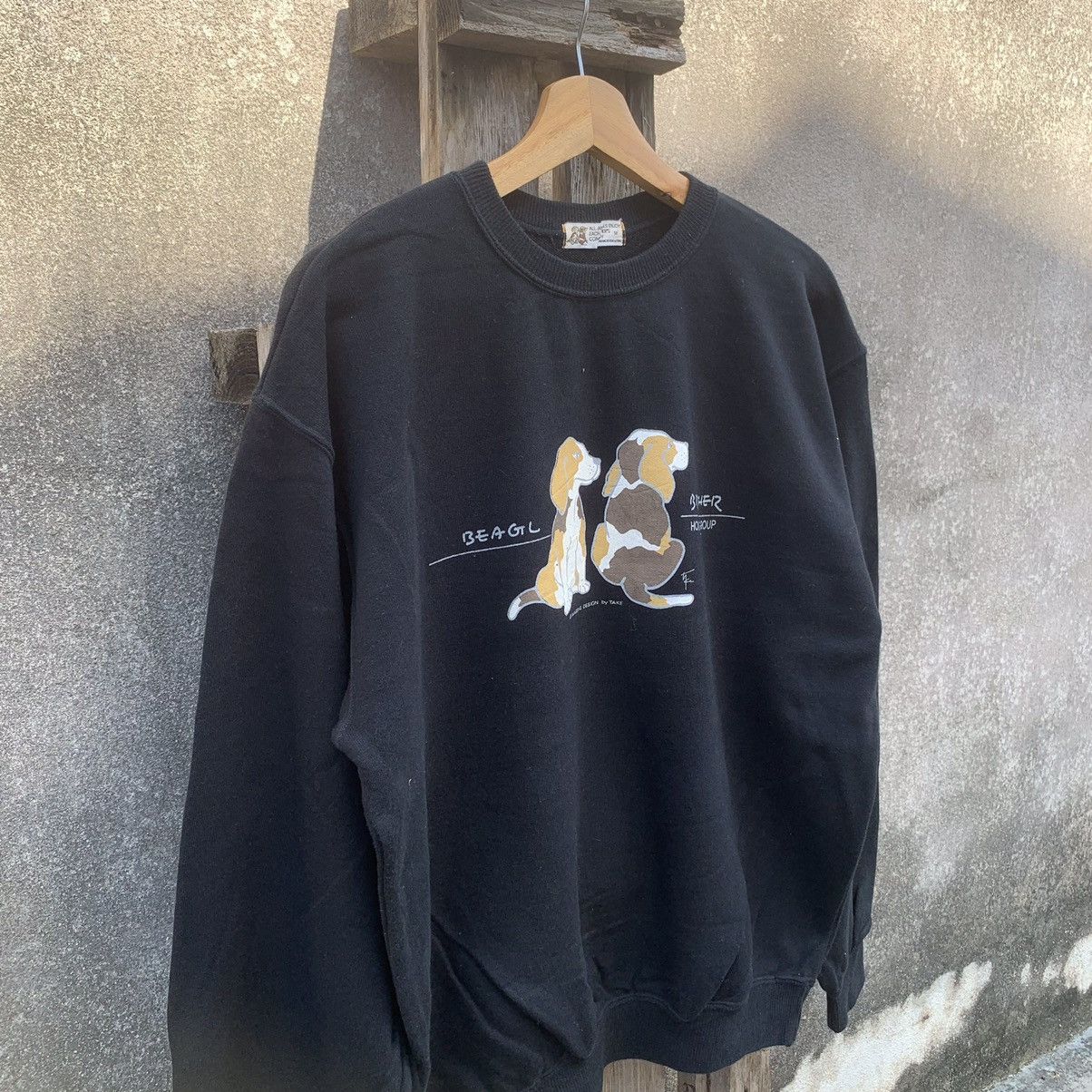 Japanese Brand × Vintage Y2K Imageing Design By Take Sweater Jumper Pullover Size US M / EU 48-50 / 2 - 2 Thumbnail