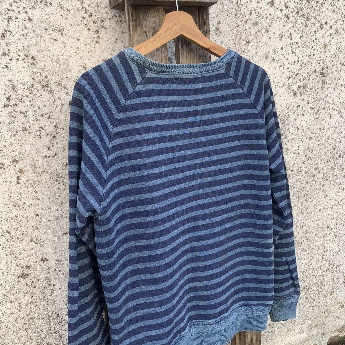 Japanese Brand × Journal Standard JOURNAL STANDARD Striped Sweater Faded Jumper Pullover Size US M / EU 48-50 / 2 - 10 Thumbnail