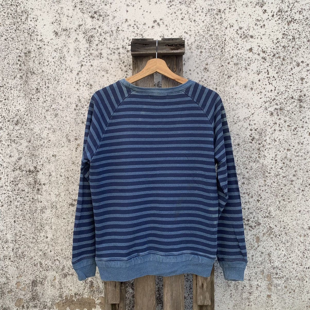 Japanese Brand × Journal Standard JOURNAL STANDARD Striped Sweater Faded Jumper Pullover Size US M / EU 48-50 / 2 - 9 Thumbnail