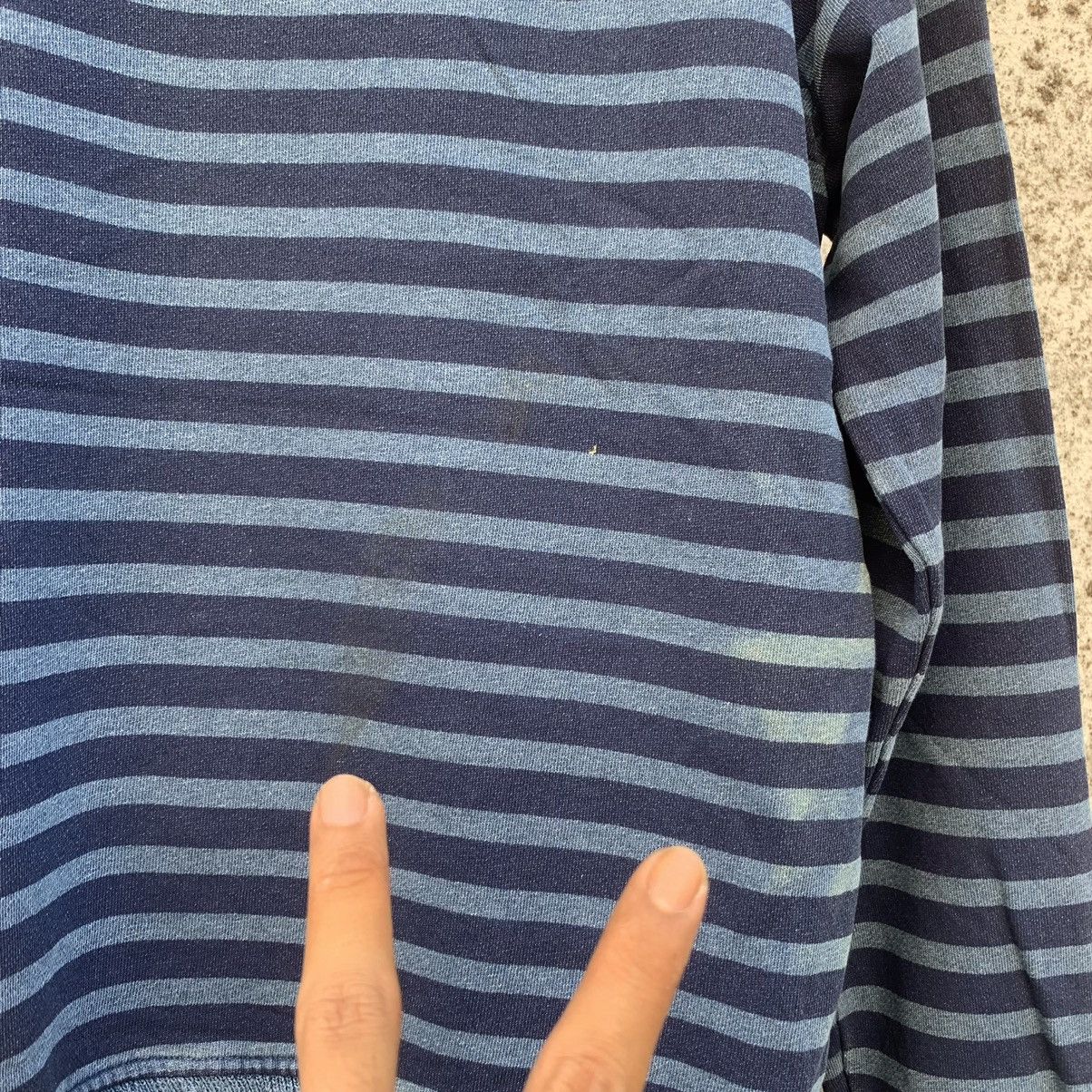 Japanese Brand × Journal Standard JOURNAL STANDARD Striped Sweater Faded Jumper Pullover Size US M / EU 48-50 / 2 - 12 Thumbnail