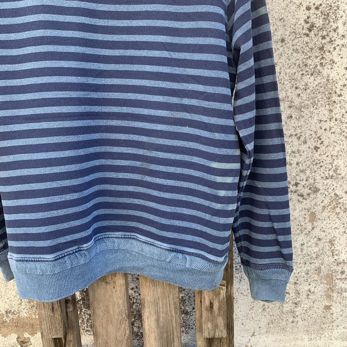 Japanese Brand × Journal Standard JOURNAL STANDARD Striped Sweater Faded Jumper Pullover Size US M / EU 48-50 / 2 - 11 Thumbnail