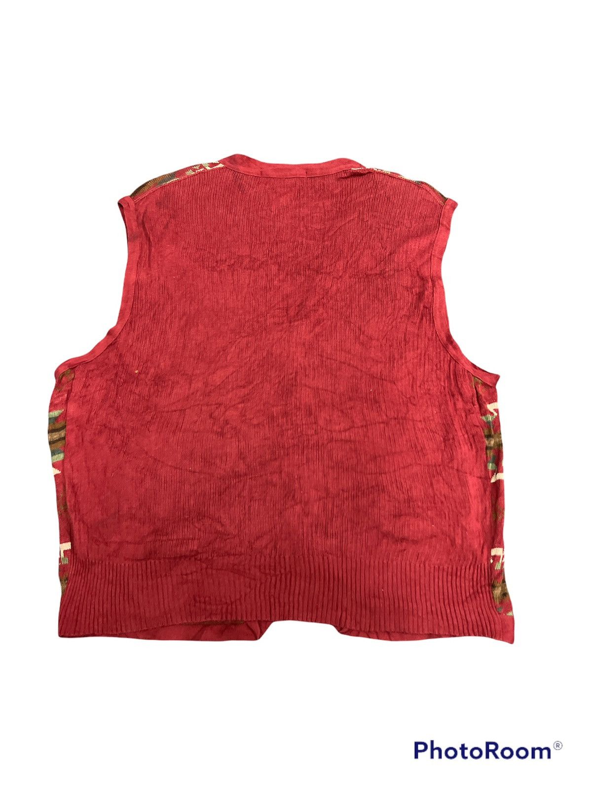 Polo Ralph Lauren Polo Ralph Lauren Navajo Motif Cardigan Sleeveless Size US L / EU 52-54 / 3 - 5 Thumbnail