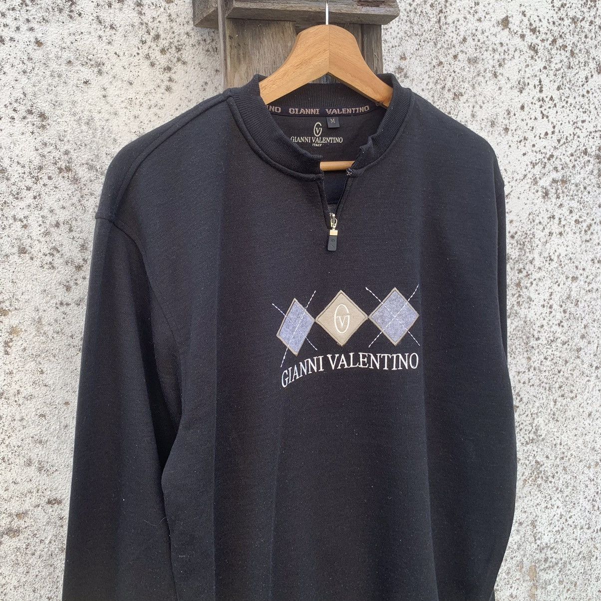 Japanese Brand × Valentino GIANNI VALENTINO Spell Out Designer Sweater Pullover Jumper Size US M / EU 48-50 / 2 - 2 Thumbnail