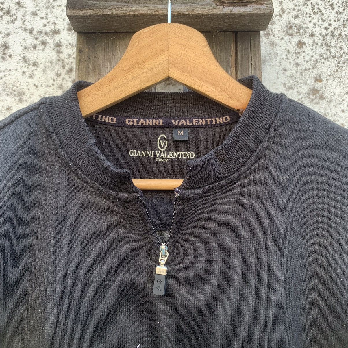 Japanese Brand × Valentino GIANNI VALENTINO Spell Out Designer Sweater Pullover Jumper Size US M / EU 48-50 / 2 - 4 Thumbnail