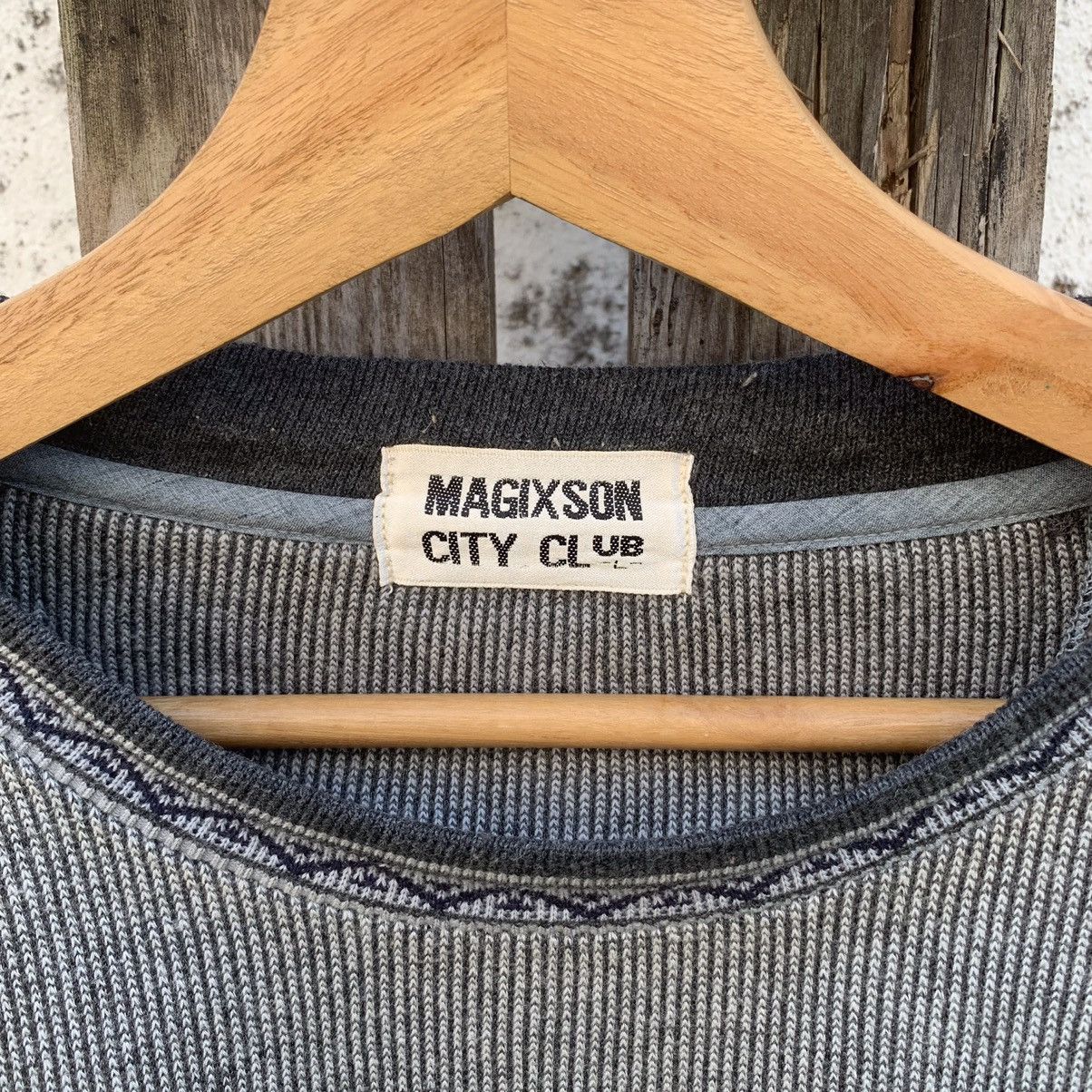 Japanese Brand × Vintage Vintage Magixson City Crewneck Baggy Pullover Sweater Jumper Size US L / EU 52-54 / 3 - 7 Thumbnail