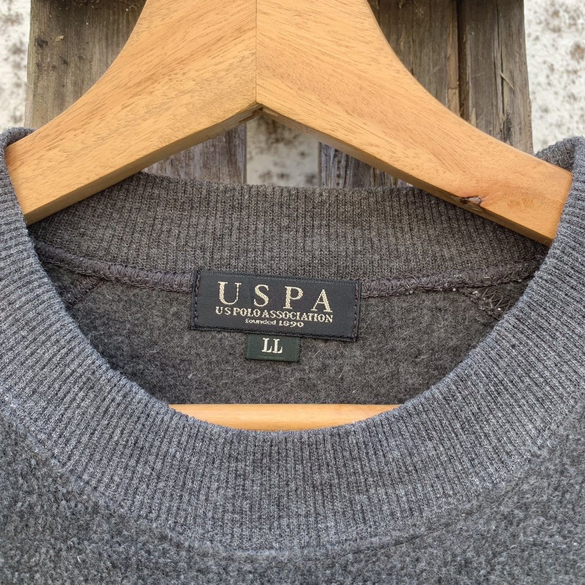 U.S. Polo Assn. × Vintage USPA U.S Polo Association SpellOut Crewneck Pullover Sweater Size US M / EU 48-50 / 2 - 6 Thumbnail