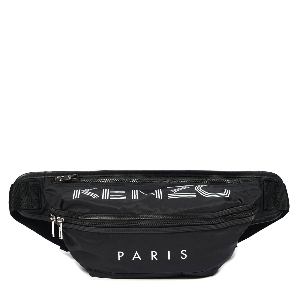 Kenzo KENZO — Paris Sports Logo Large Bum Bag Black - 5SF222 | Grailed