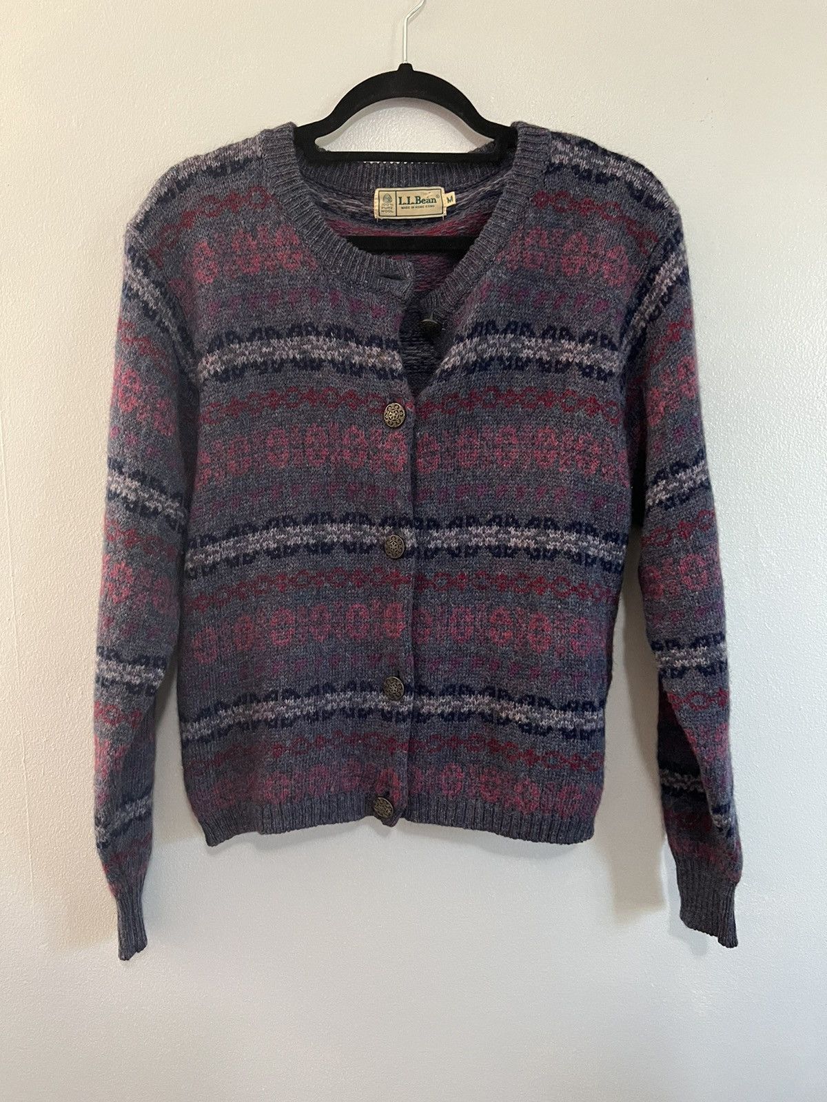 L.L. Bean × Vintage Vintage LL.Bean Women’s Cardigan Size M / US 6-8 / IT 42-44 - 1 Thumbnail